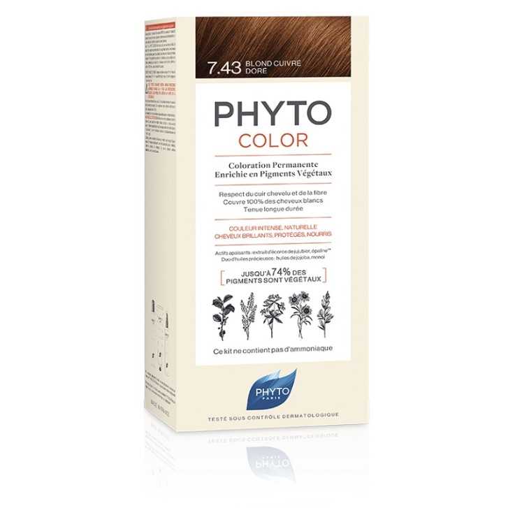 PHYTOCOLOR 7,43 BIONDO RAM DOR