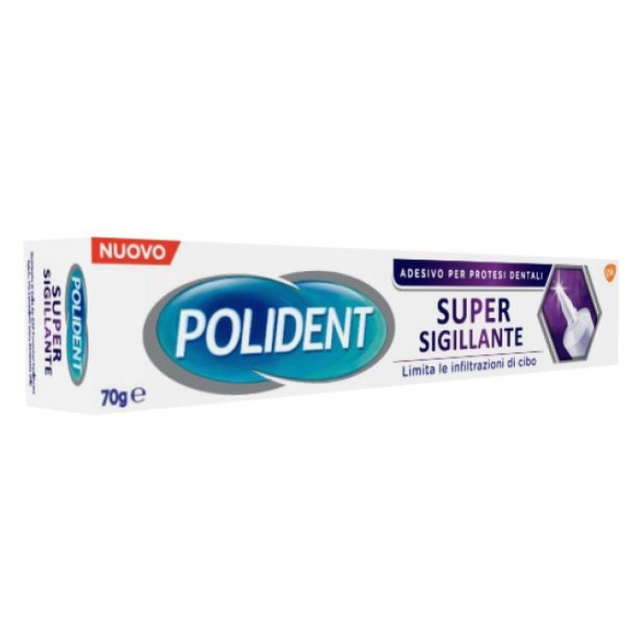 POLIDENT SUPER TENUTA+SIGILLANTE ADESIVO PROTESI DENTALE 70G