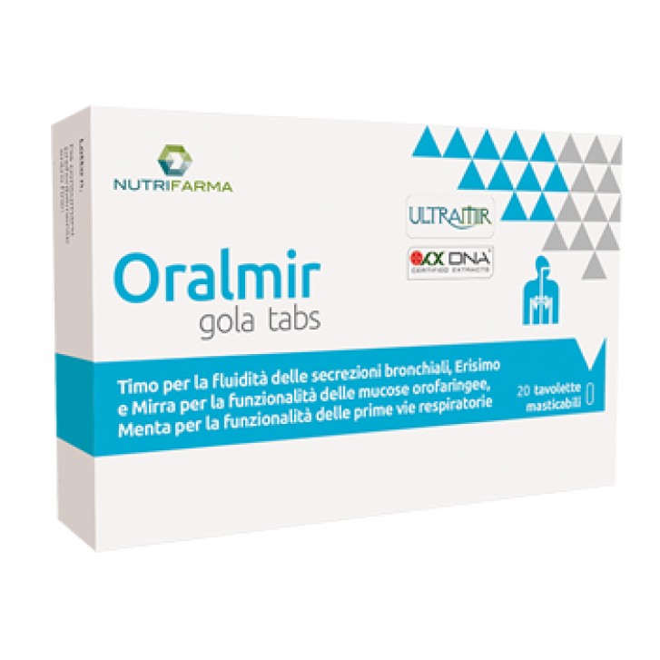 ORALMIR GOLA TABS 20CPR