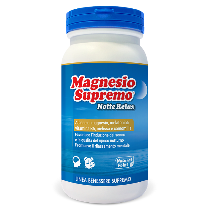 MAGNESIO SUPREMO NOTTE RELAX integratore 150G