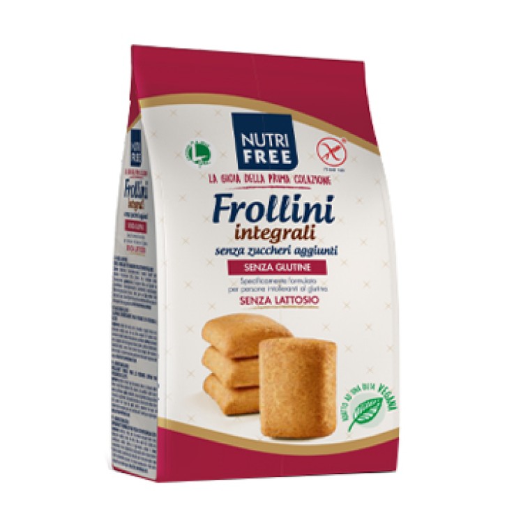 NUTRIFREE FROLLINI INTEGRALI SENZA ZUCCHERI AGGIUNTI 250 G