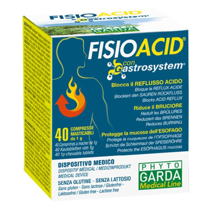 FISIOACID 40 COMPRESSE MASTICABILI