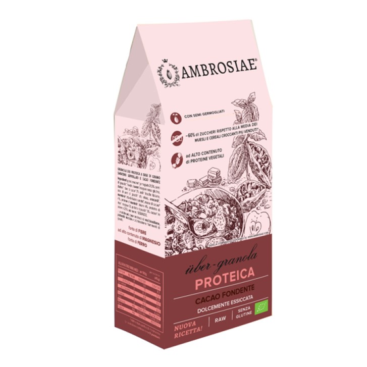 UBERGRANOLA PROTEICA CACAO FOND