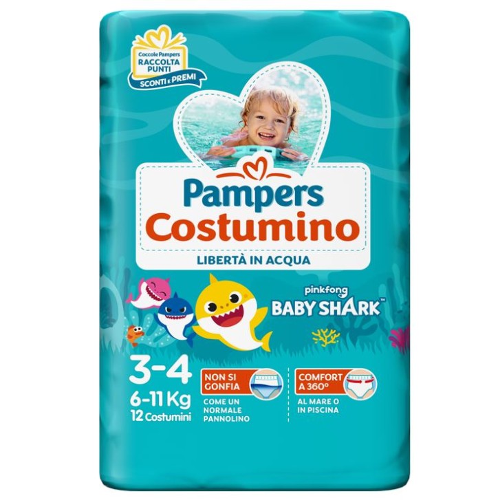 PAMPERS COSTUMINO MIDI 12PZ