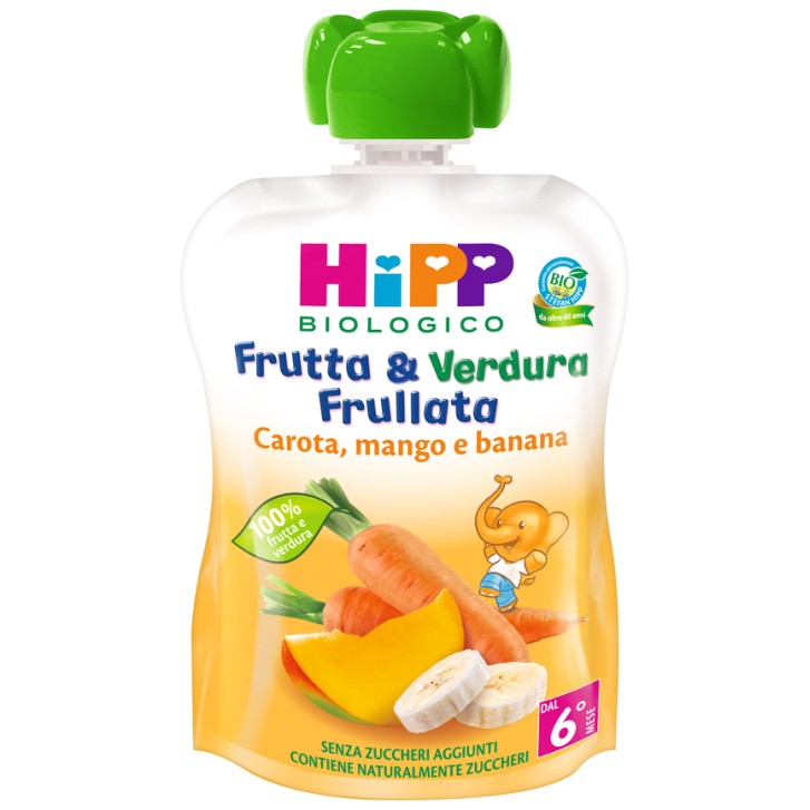 HIPP BIO FRUT&ampVERD CAR/MAN/BAN