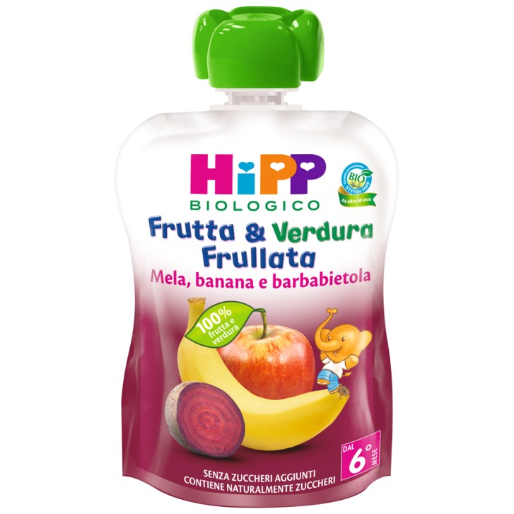 HIPP BIO FRUT&VERD MEL/BAN/BARBA