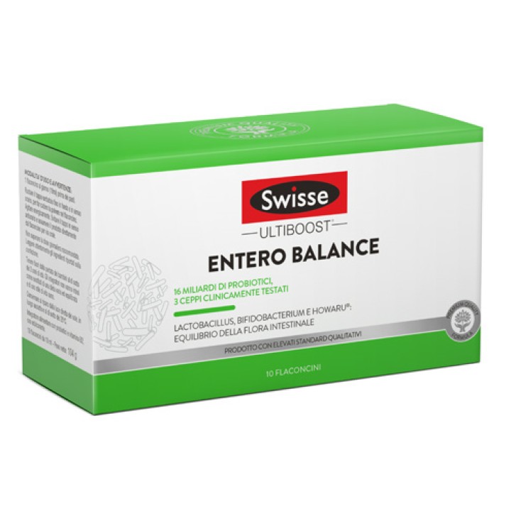 SWISSE ENTERO BALANCE LIQUIDO 10 FLACONCINI