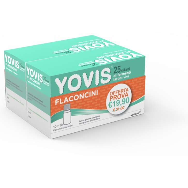 YOVIS 20 FLACONCINI DA 10 ML BIPACCO