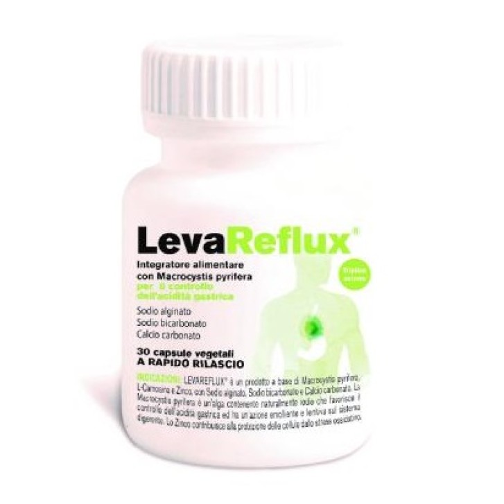 LEVAREFLUX 30 CAPSULE VEGETALI A RAPIDO RILASCIO