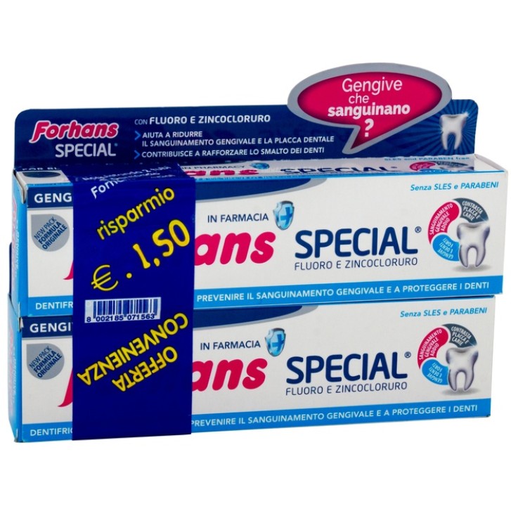 FORHANS SP DENTIF 2X75ML