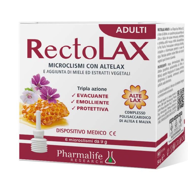 RECTOLAX ADULTI MICROCLISMI 6 PEZZI DA 9 G