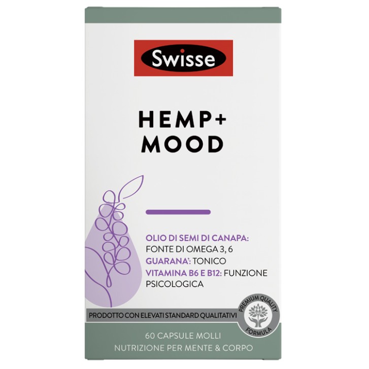 SWISSE HEMP+ MOOD 60CPS