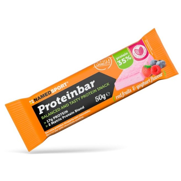 PROTEINBAR RED FRUITS&ampYOG 50G