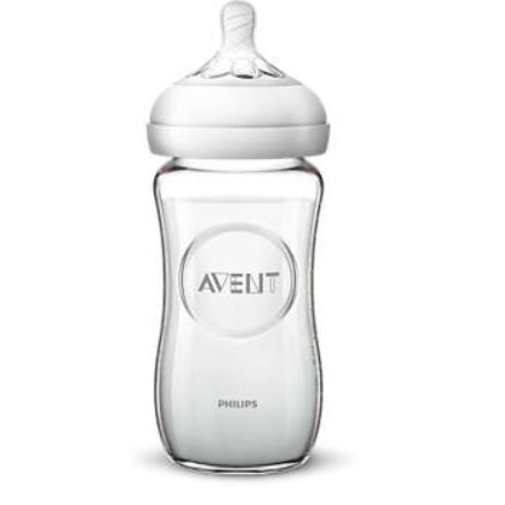 AVENT  BIB NAT VETRO 240ML 5317