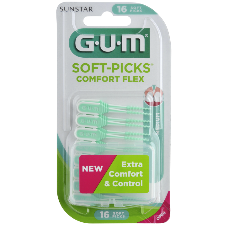 GUM SOFT PICK COMFORT FLEX SCOVOLINO INTERDENTALE 40 PEZZI