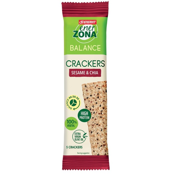 ENERZONA CRACKERS SES&ampCHIA 25G