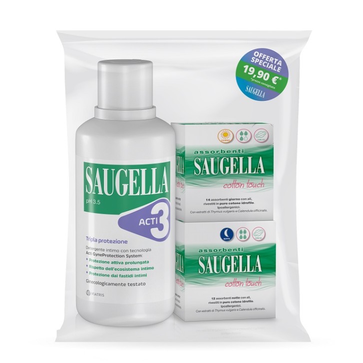 SAUGELLA ACTI3+ASSORBENTI G/N