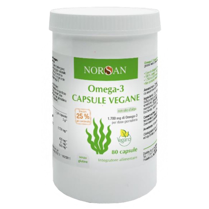 NORSAN OMEGA 3 VEGANO 80CPS