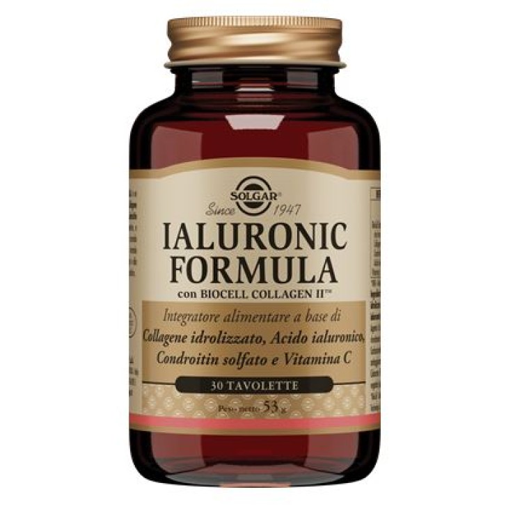 IALURONIC FORMULA integratore  di acido ialuronico 30 tavolette