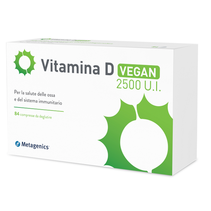 VITAMINA D 2500 IU VEGAN 84CPR