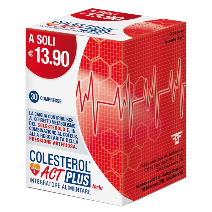 COLESTEROL ACT PLUS FORTE 30CPR