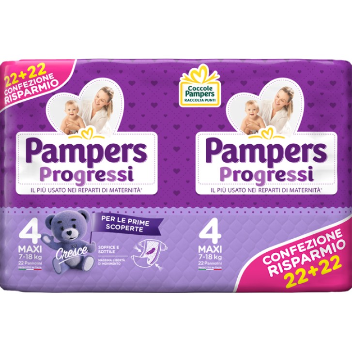 PAMPERS PROGRESSI MAXI 44PZ 0241