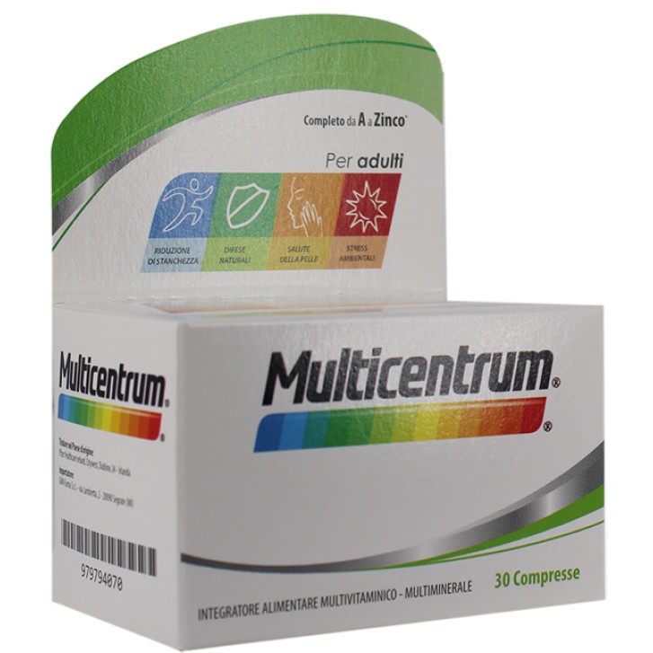 MULTICENTRUM ADULTI 30 COMPRESSE