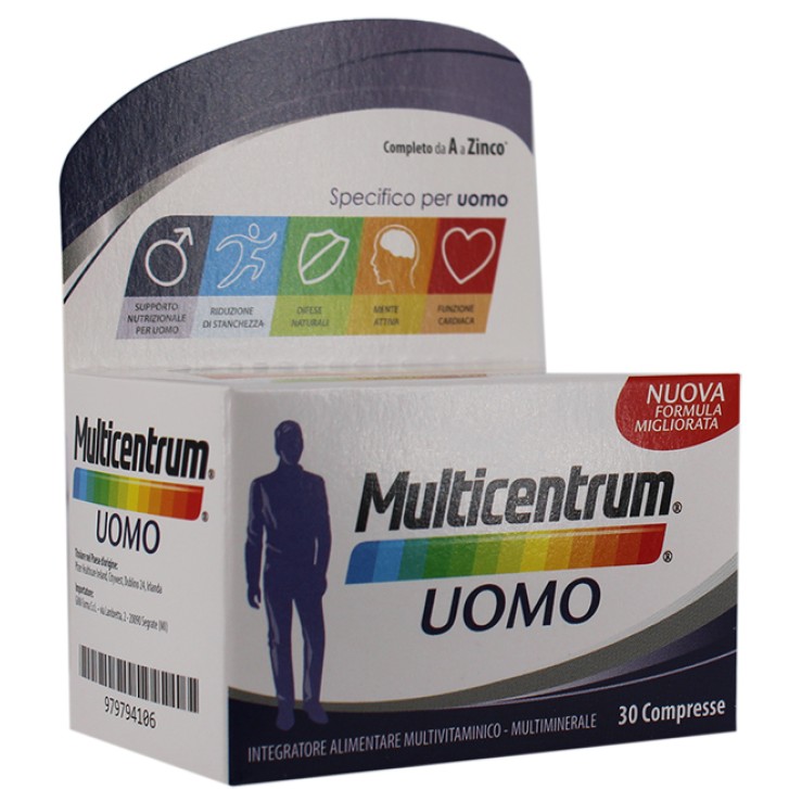 MULTICENTRUM UOMO 30 COMPRESSE