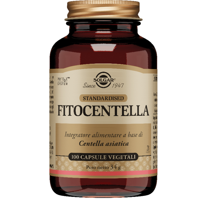 FITOCENTELLA SOLGAR integratore 100 capsule vegetali