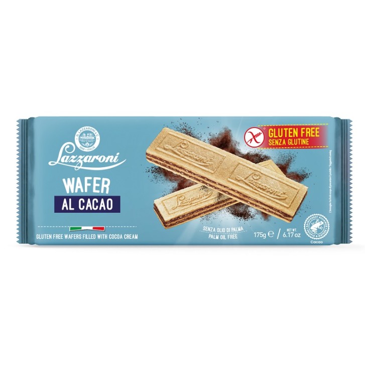 LAZZARONI WAFERS CACAO 175G