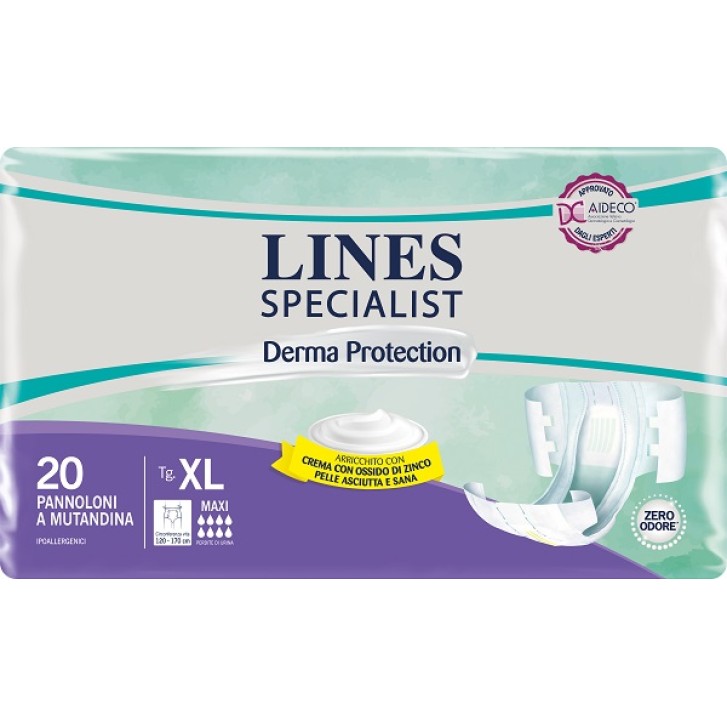 LINES SP DERM PAN MAXI XL 20PZ