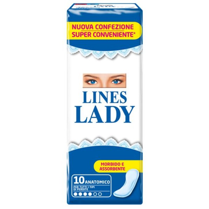 LINES LADY ANATOMICO 10PZ 4GTT(D