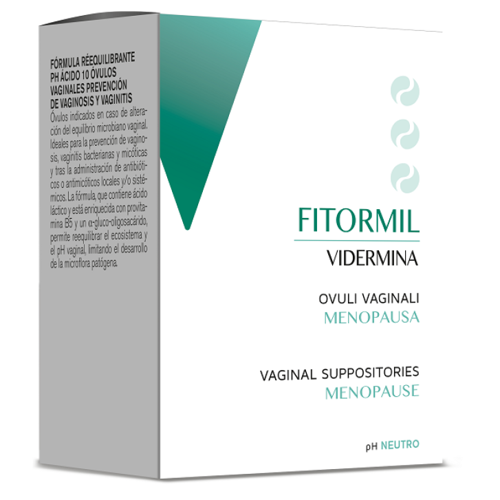 FITORMIL VIDERMINA 10 OVULI VAGINALI MENOPAUSA