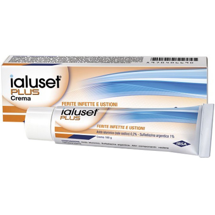 IALUSET PLUS CREMA MEDICAZIONE 100 G