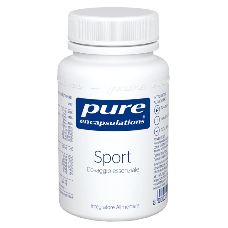 PURE ENCAPSUL SPORT 30CPS