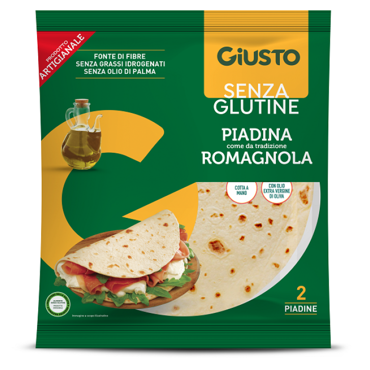 GIUSTO S/G PIADINA 220G