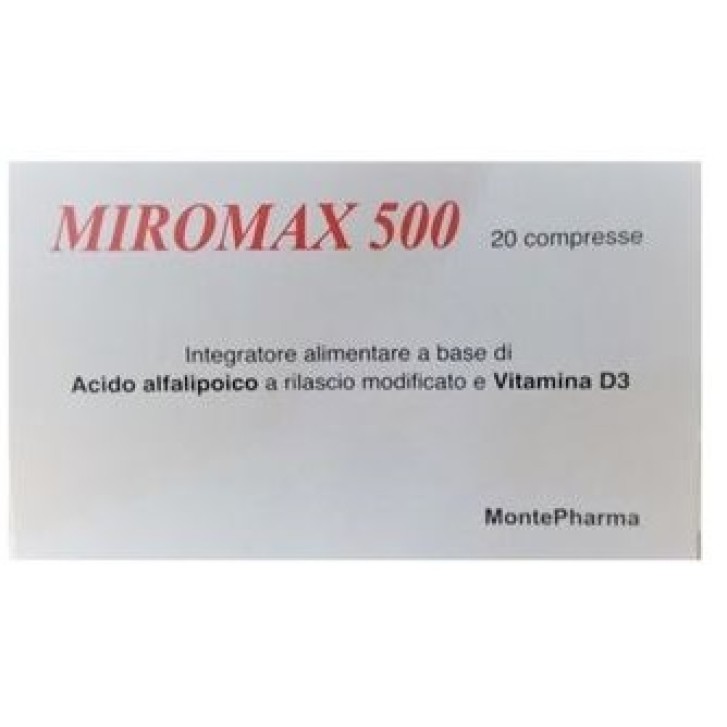 MIROMAX 500 20CPR<