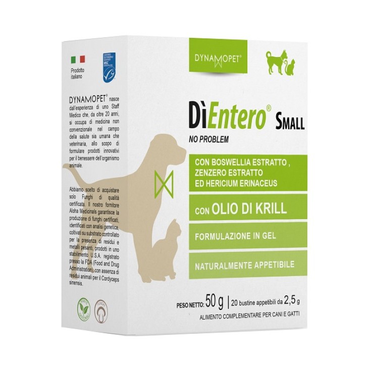 DIENTERO 20BUSTINE 2,5ML VET