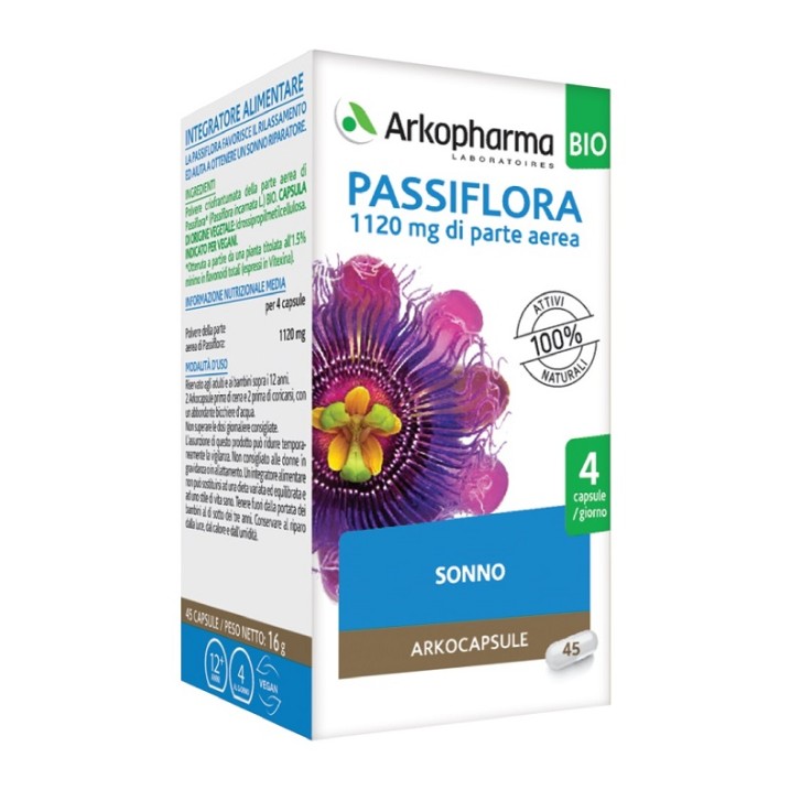 ARKOCAPSULE PASSIFLORA 45CPS BIO