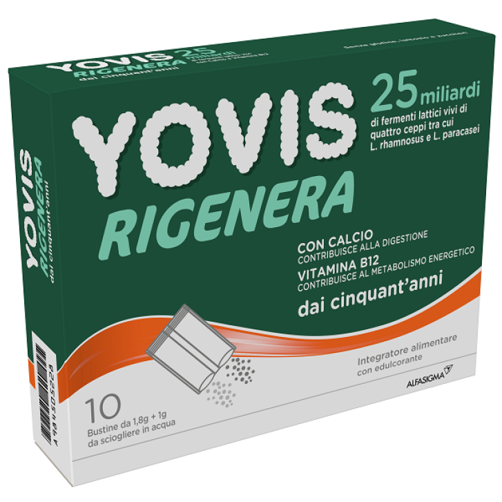 YOVIS RIGENERA 50+ integratore 10 bustine