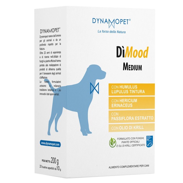 DIMOOD MEDIUM 20 bustine veterinario 10 GR