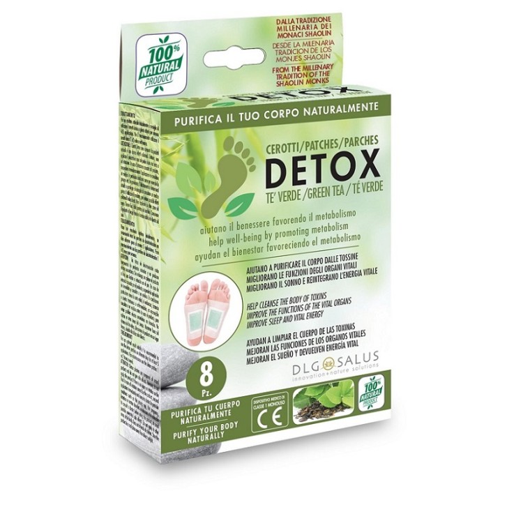 CEROTTI DETOX PIEDI TE VERDE 8P