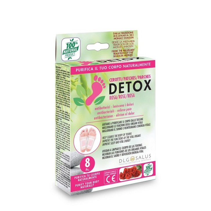 CEROTTI DETOX PIEDI ROSA 8PZ-DIS