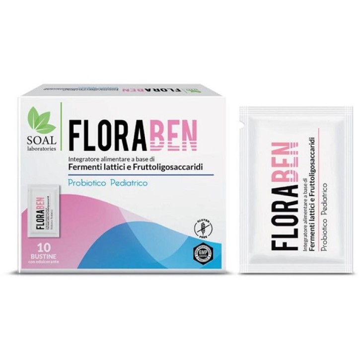 FLORABEN PEDIATRICO 10BUST