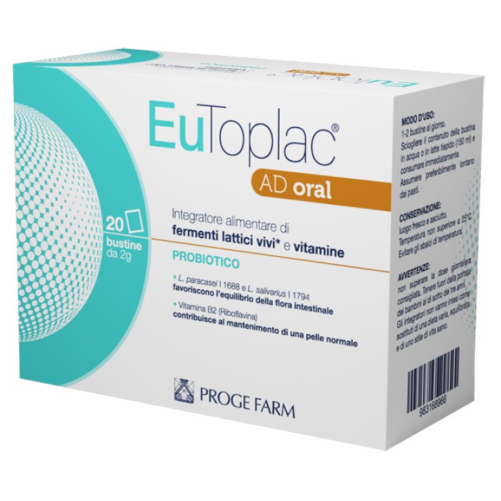 EUTOPLAC AD ORAL 20BUST