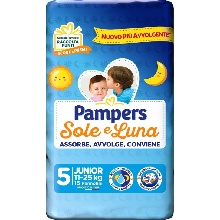 PAMPERS SOLE&ampLUNA JUNIOR 15PZ