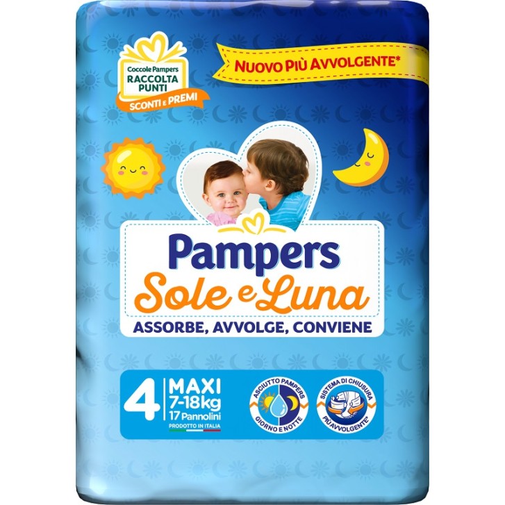 PAMPERS SOLE&ampLUNA MAXI 17PZ