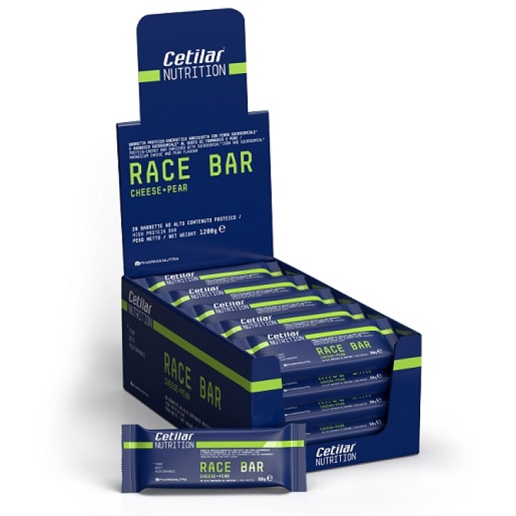 CETILAR RACE BAR CHEESE+PEAR BARRETTA 20 PEZZI DA 60 G