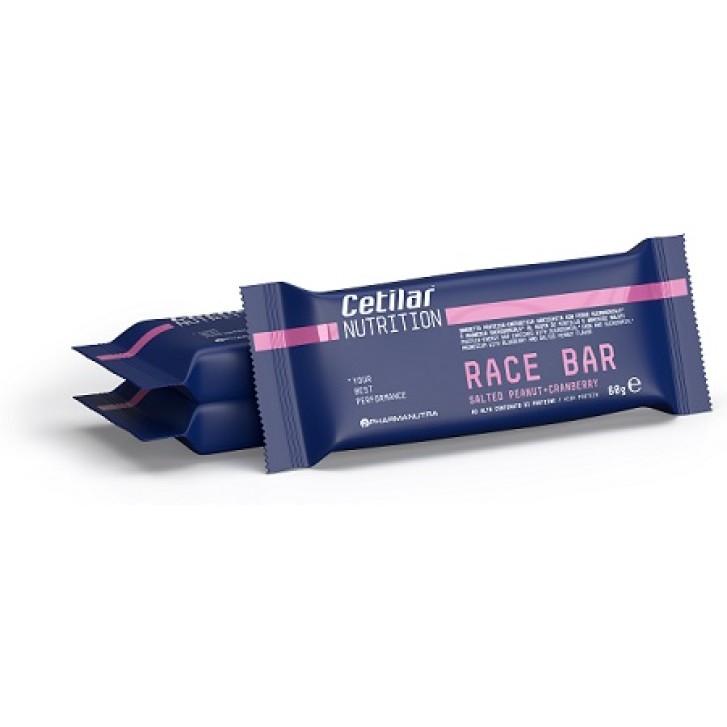 CETILAR RACE BAR SALTED PEANUT+CRANBERRY BARRETTA 60 G