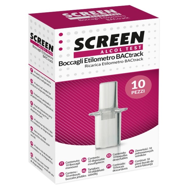 SCREEN ALCOOL TEST BOCCAGLI 10PZ